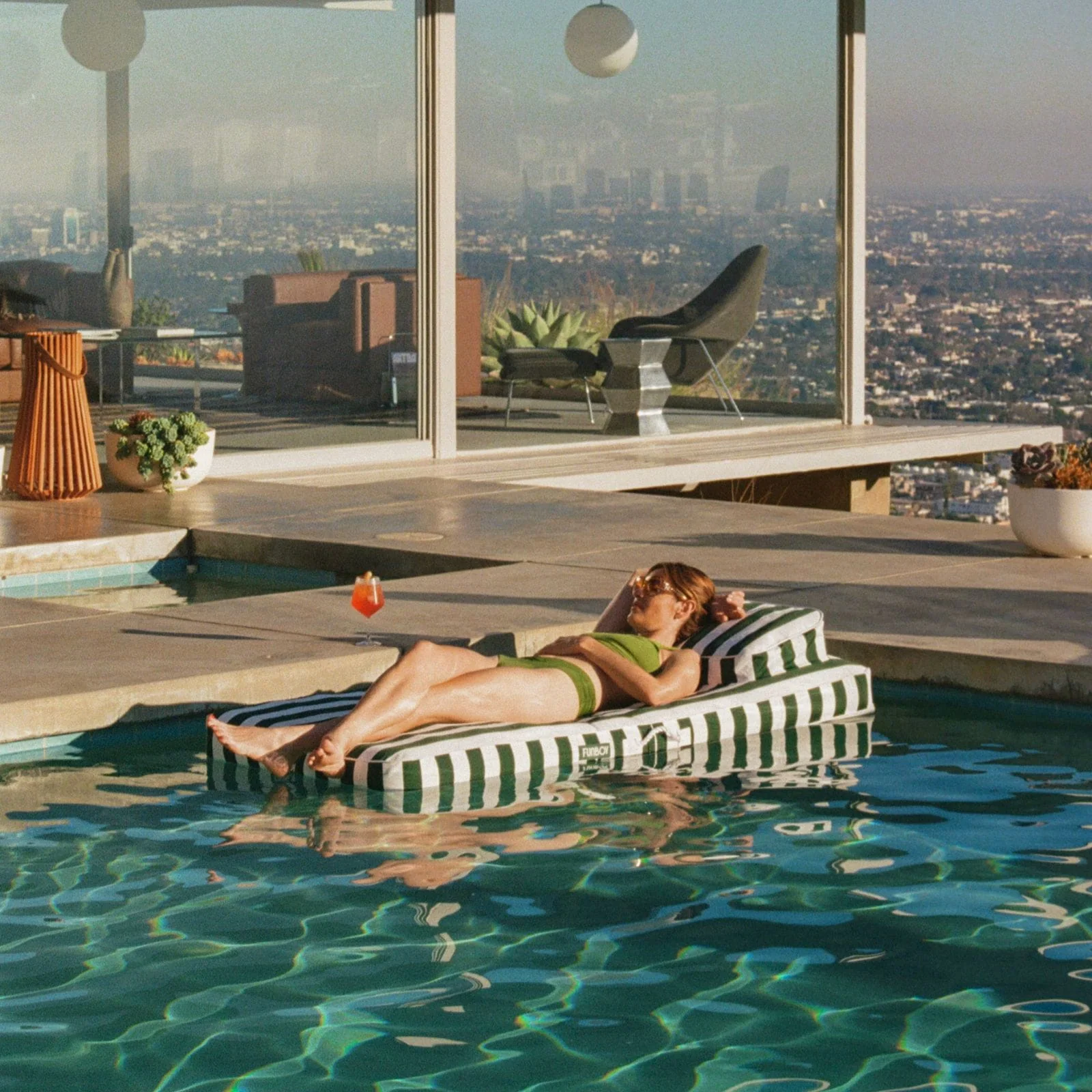 Fabric Classic Mat Lounger - Image 3