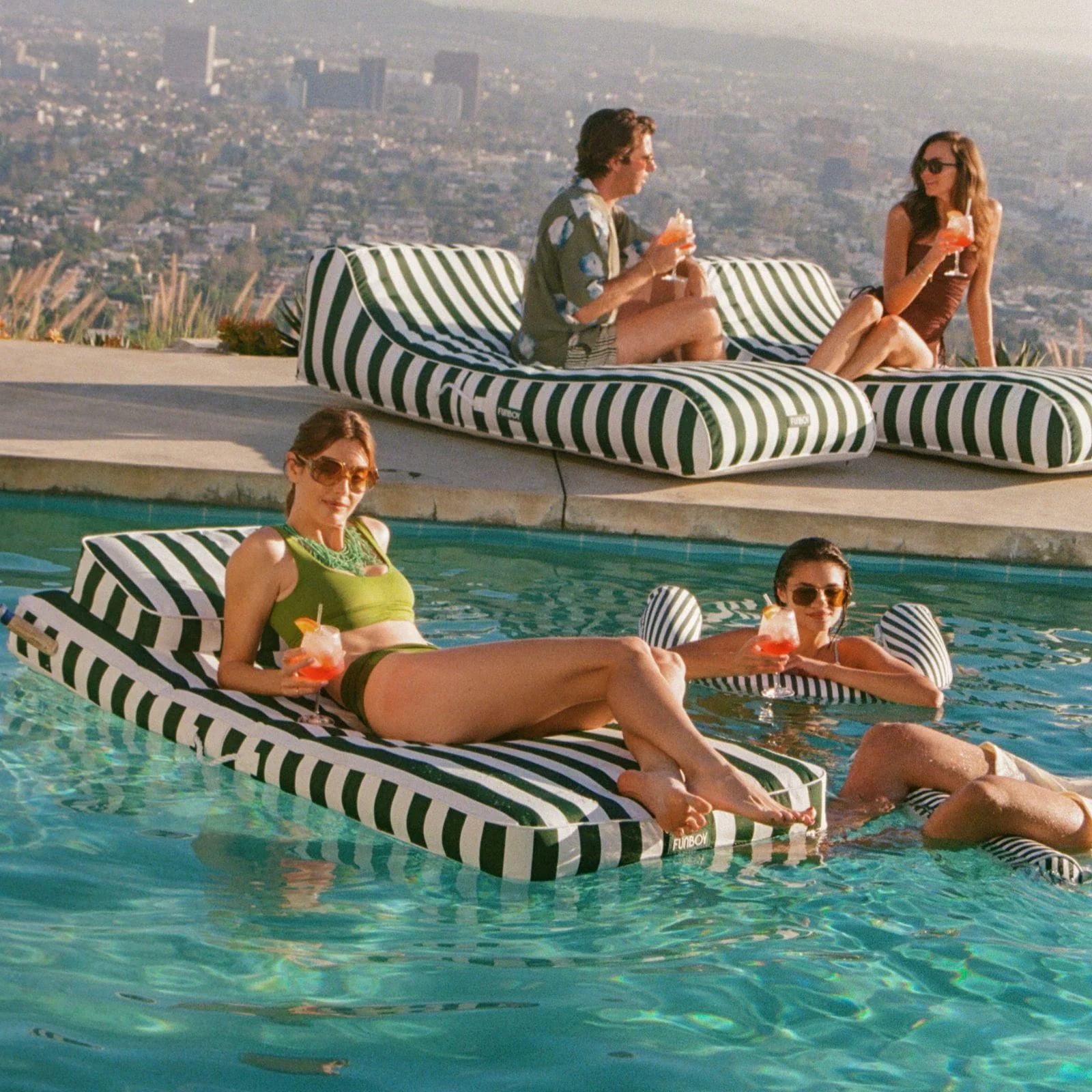 Fabric Classic Mat Lounger - Image 4