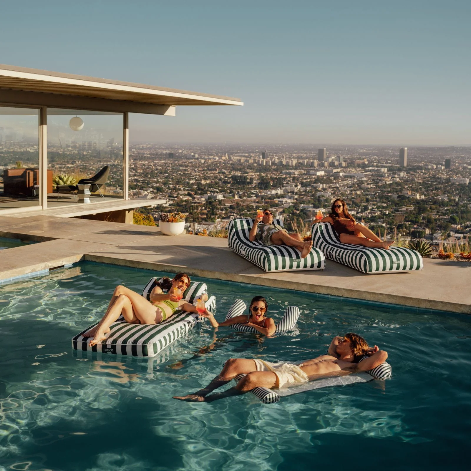 Fabric Classic Mat Lounger - Image 6