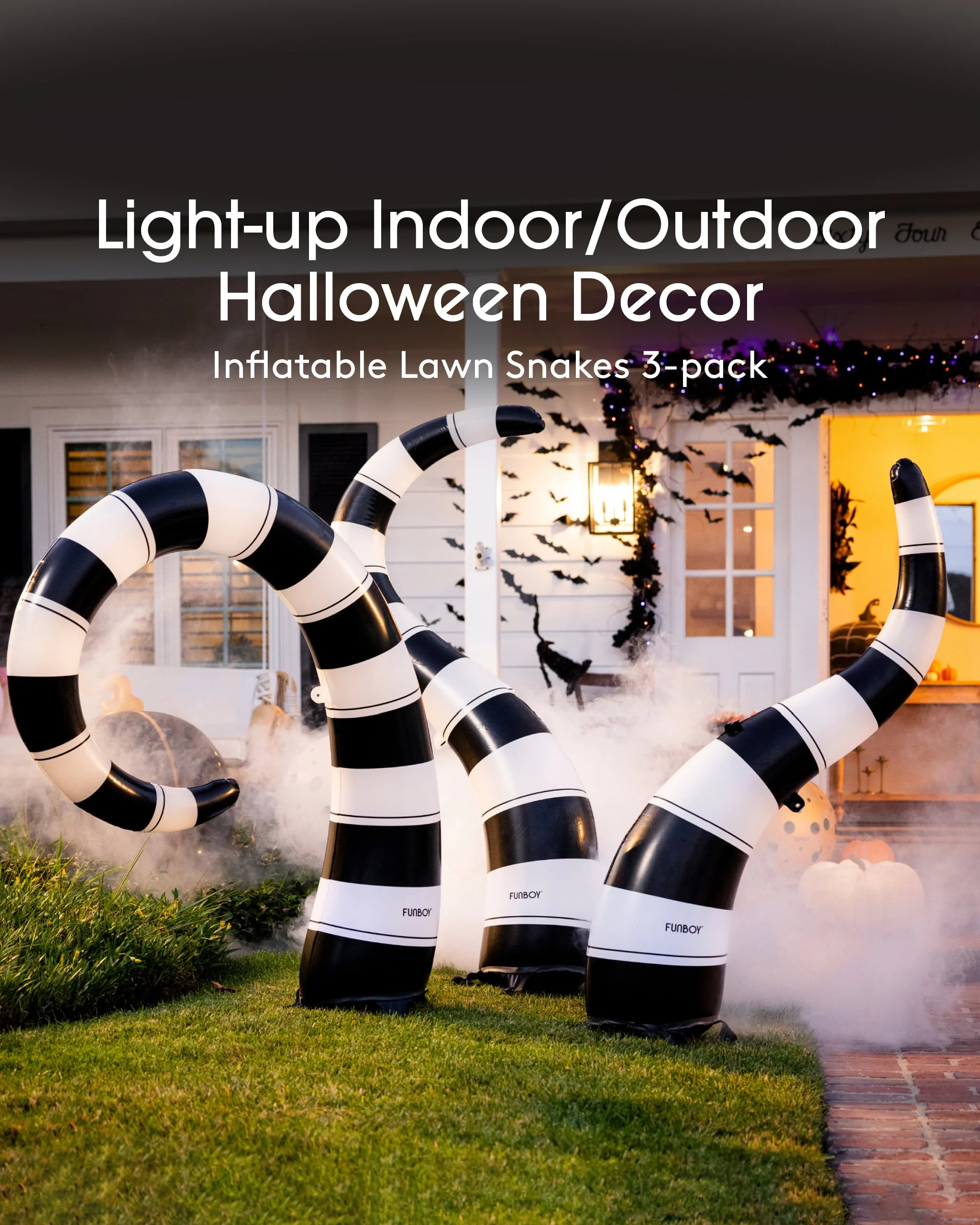Halloween Lawn Snake - Image 3
