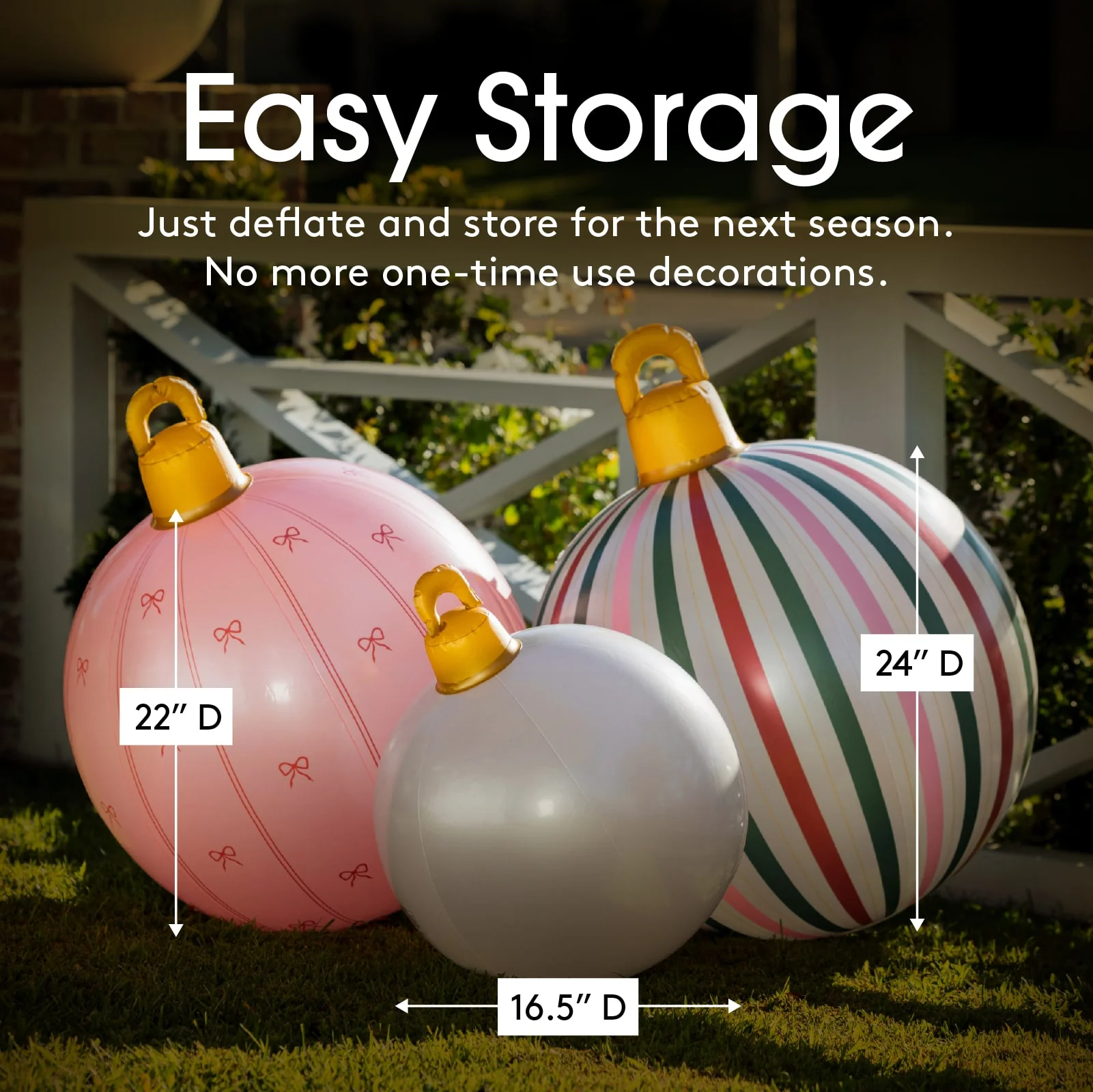 Inflatable Christmas Ornaments - Image 4