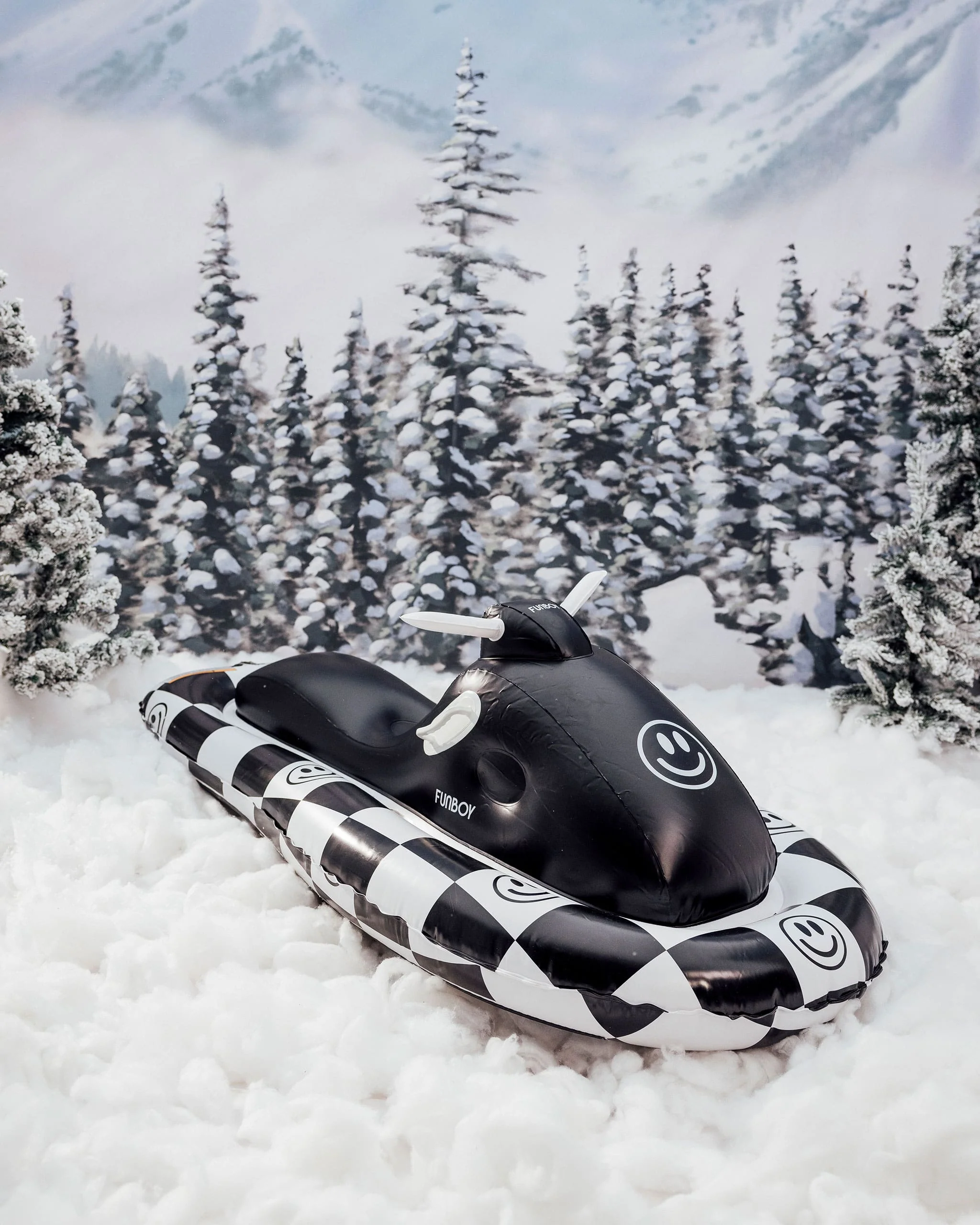 Inflatable Snowmobile Snow Sled - Image 3