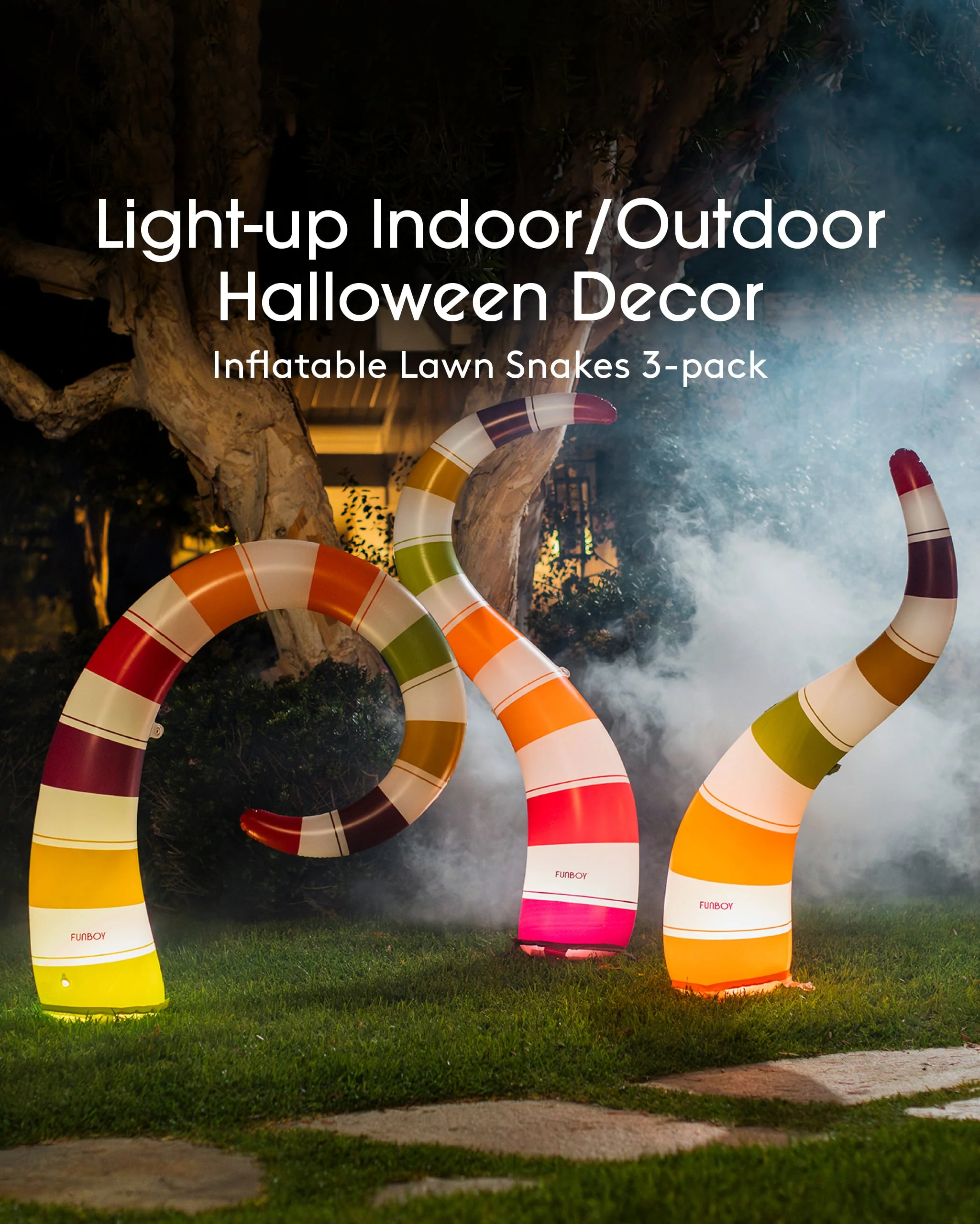 Halloween Lawn Snake - Image 3