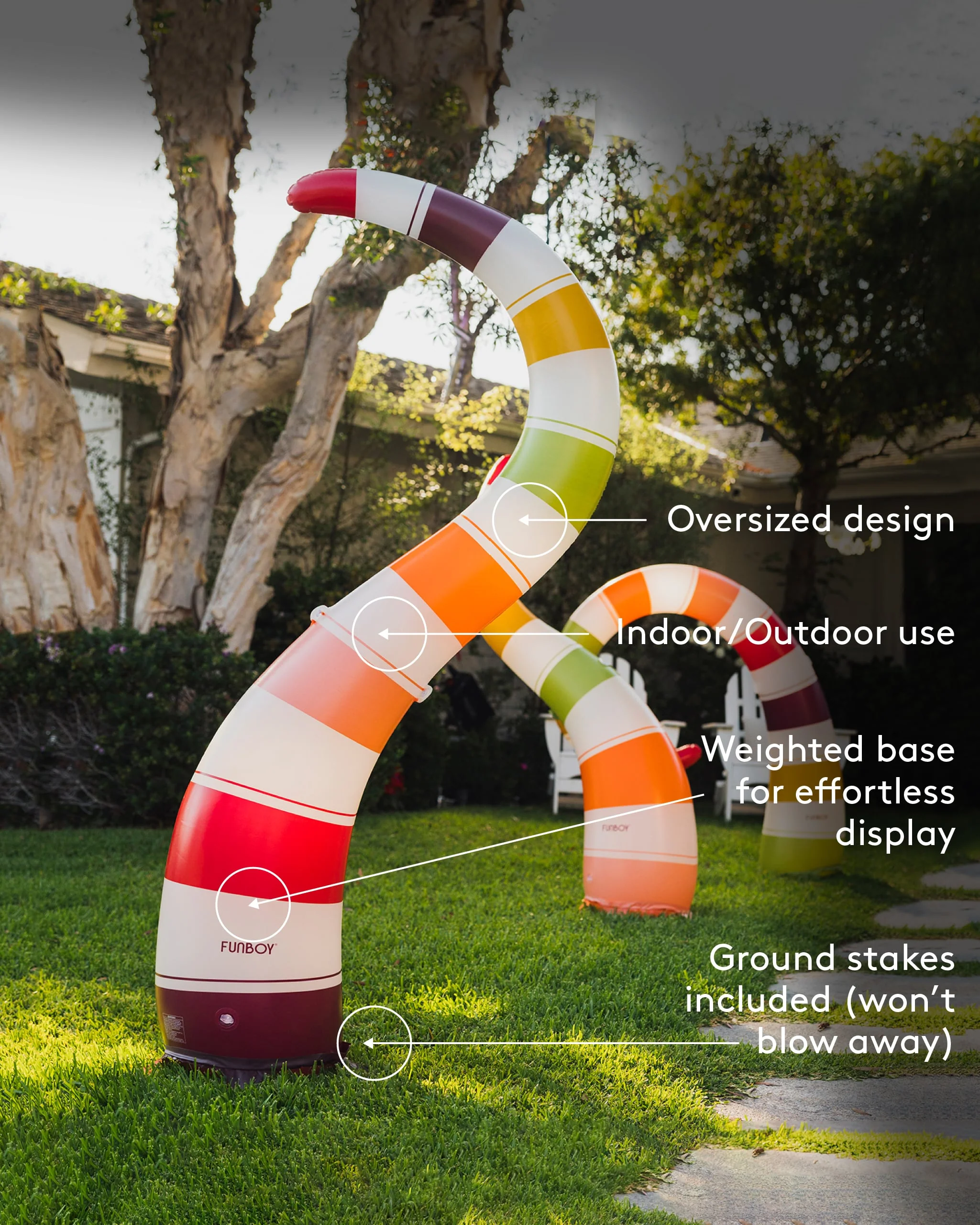 Halloween Lawn Snake - Image 6