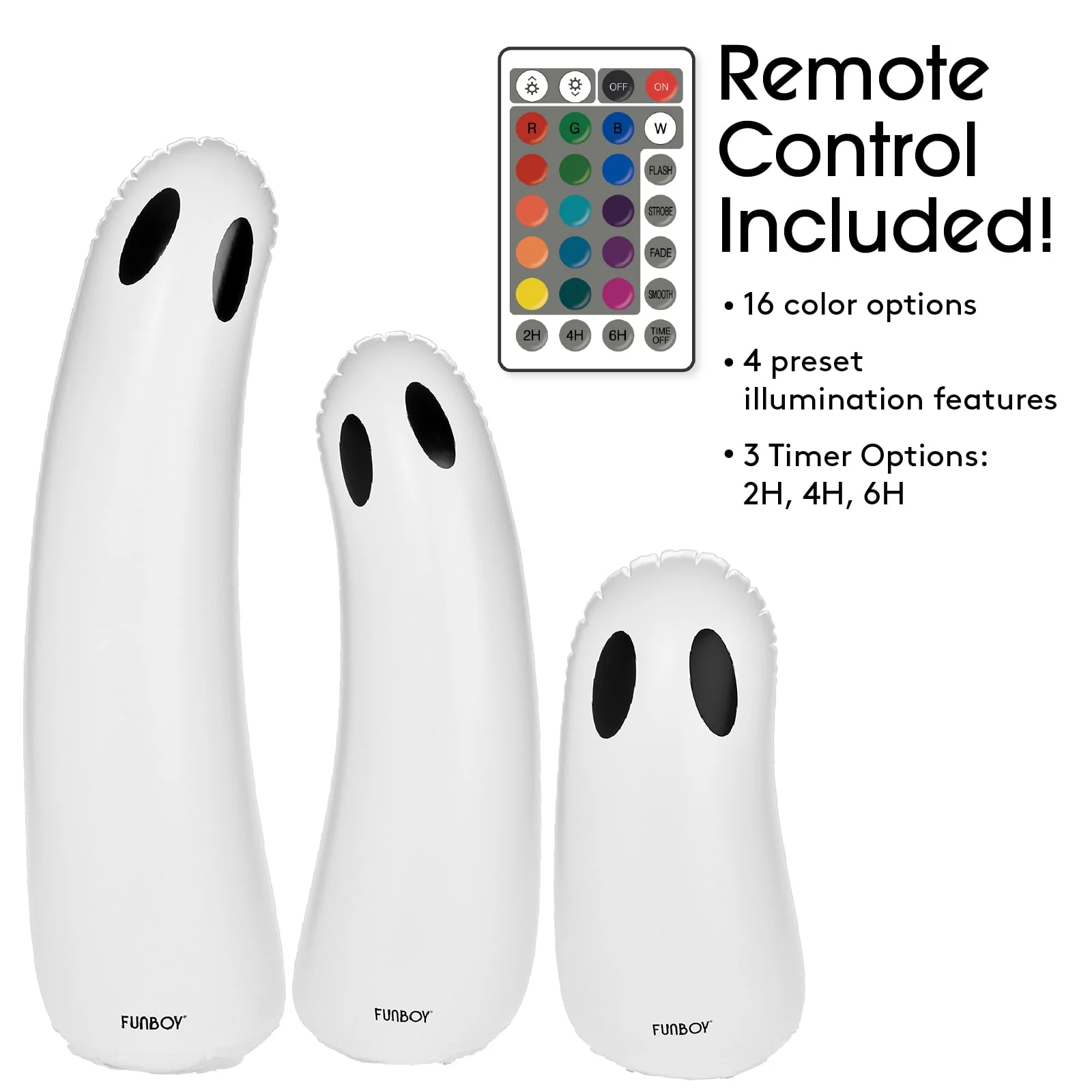 Standing Halloween Ghost Decor - Image 5