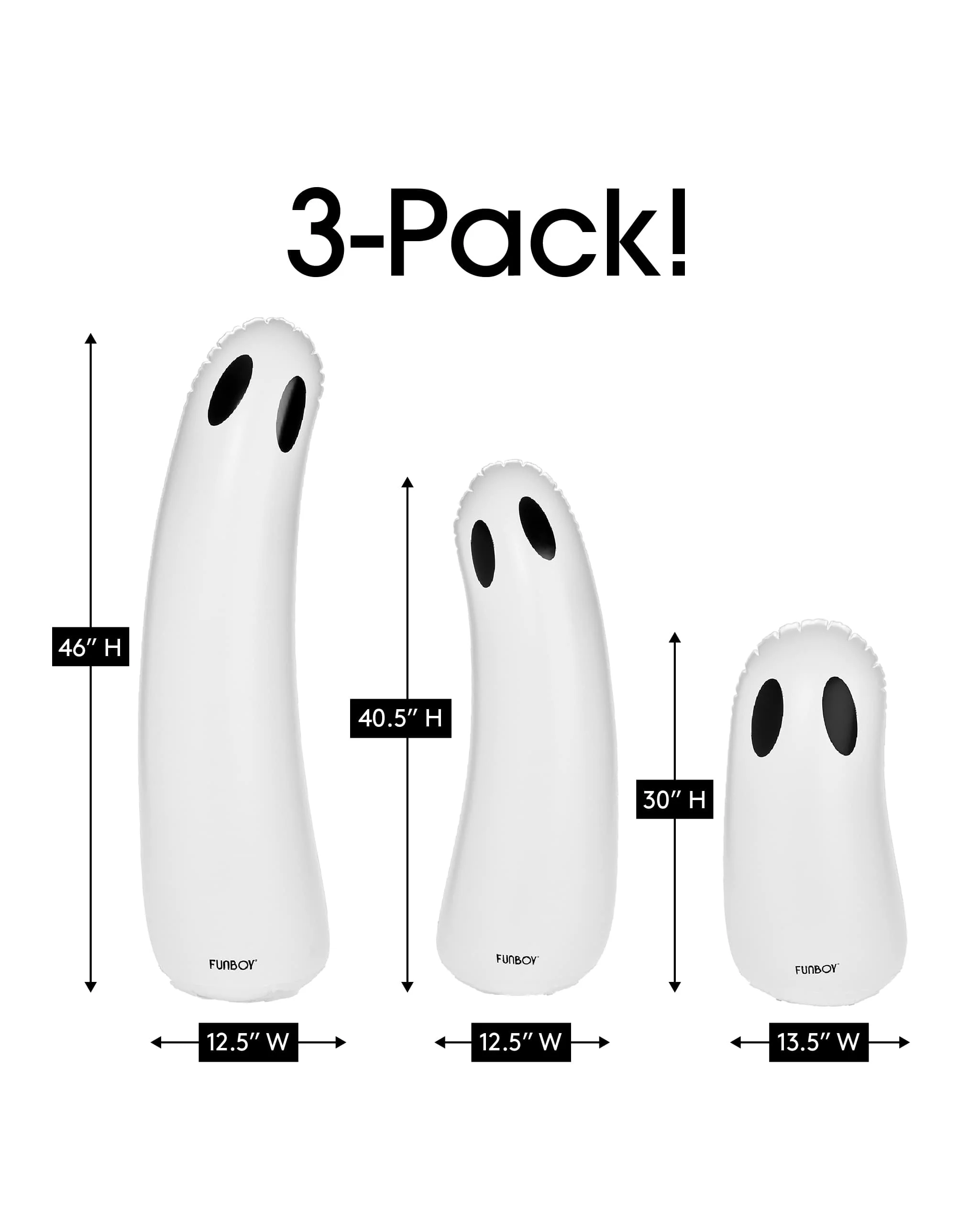 Standing Halloween Ghost Decor - Image 6