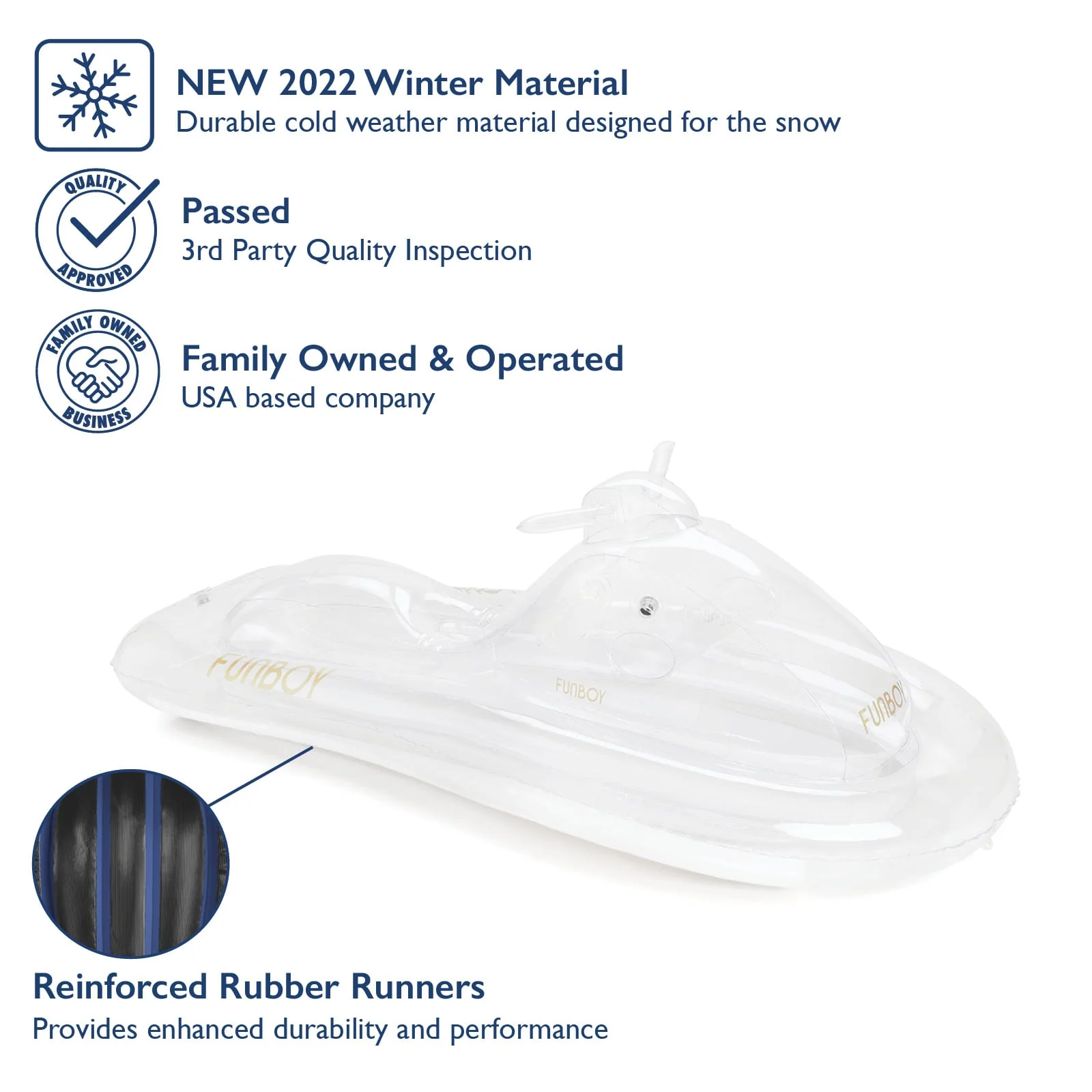 Inflatable Snowmobile Sled - Image 7
