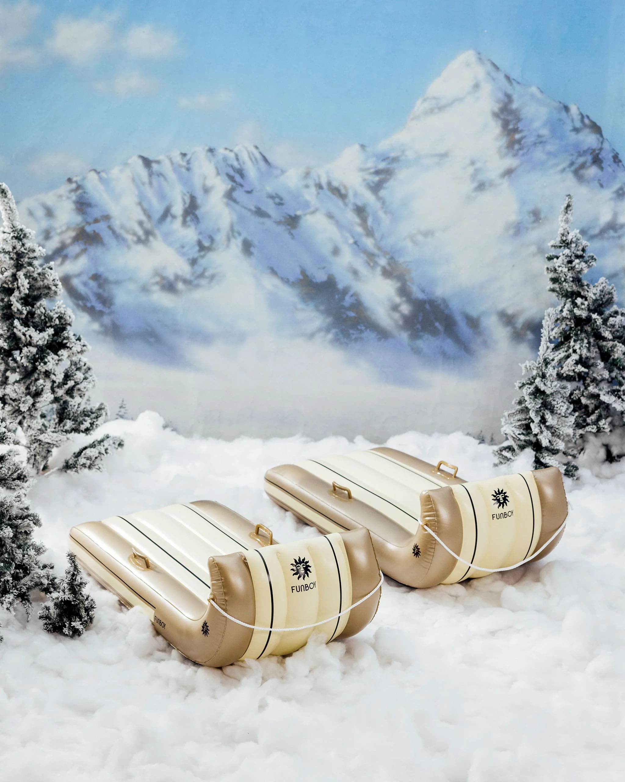 Inflatable Toboggan Snow Sled - Image 3