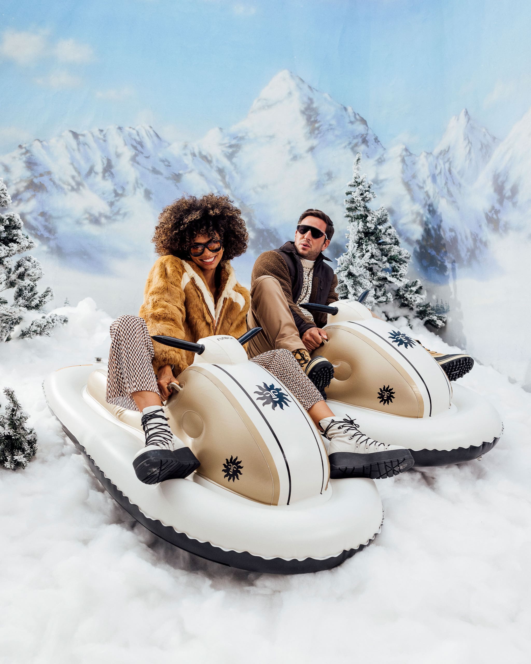 Inflatable Snowmobile Sled - Image 2