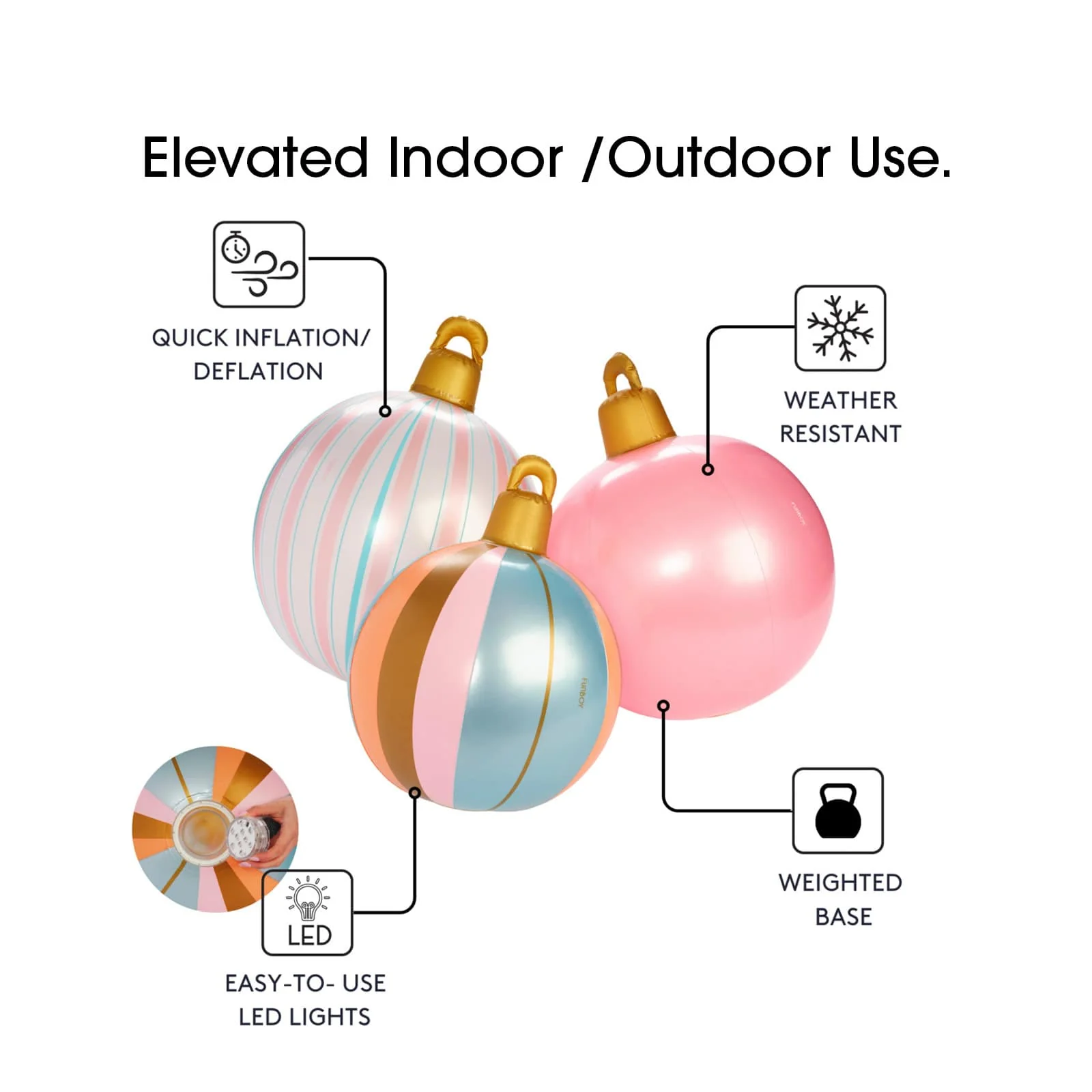 Inflatable Christmas Ornaments - Image 4