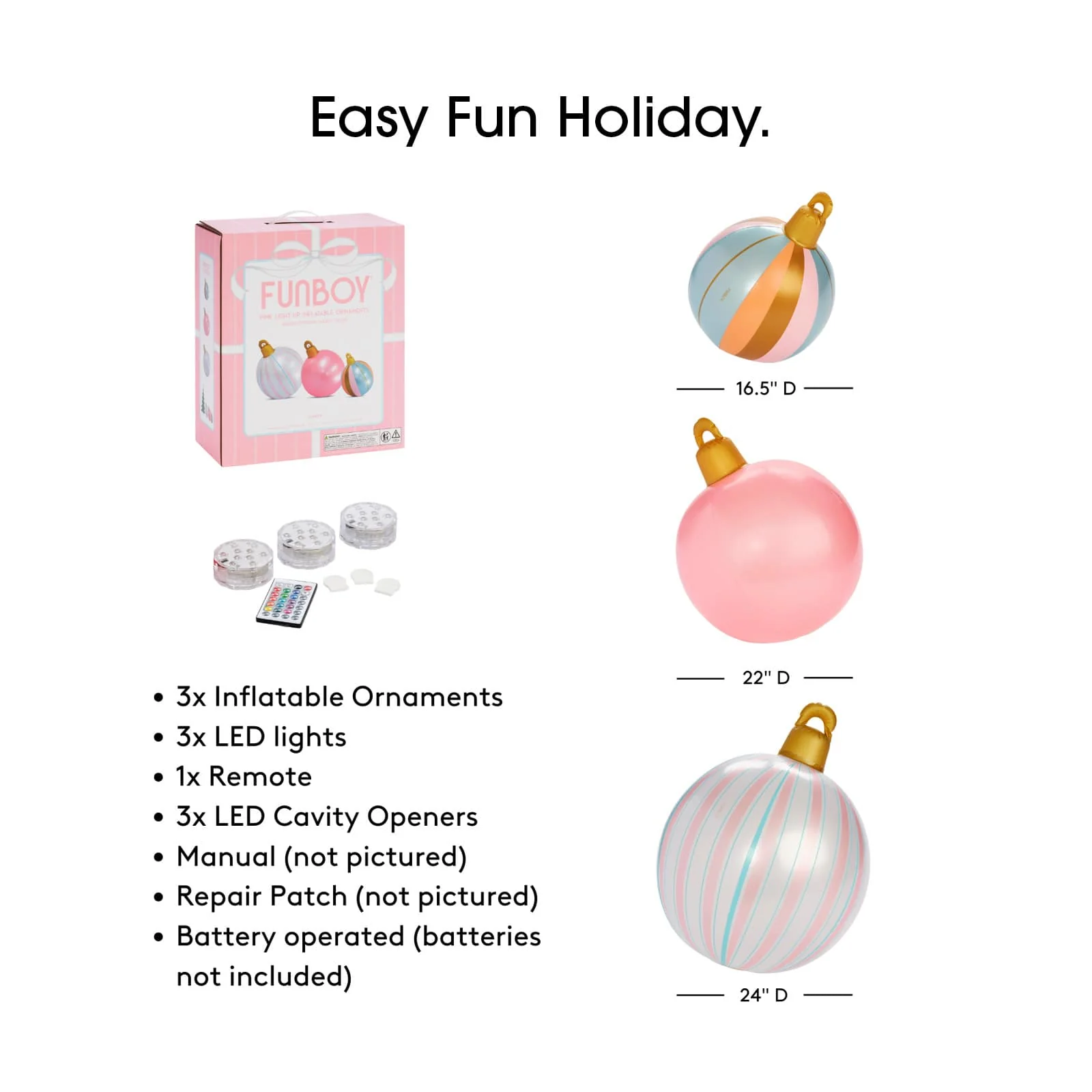 Inflatable Christmas Ornaments - Image 8