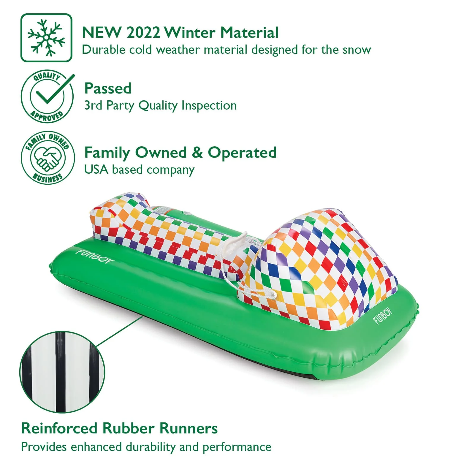 Kids Skimobile Snow Sled - Image 4