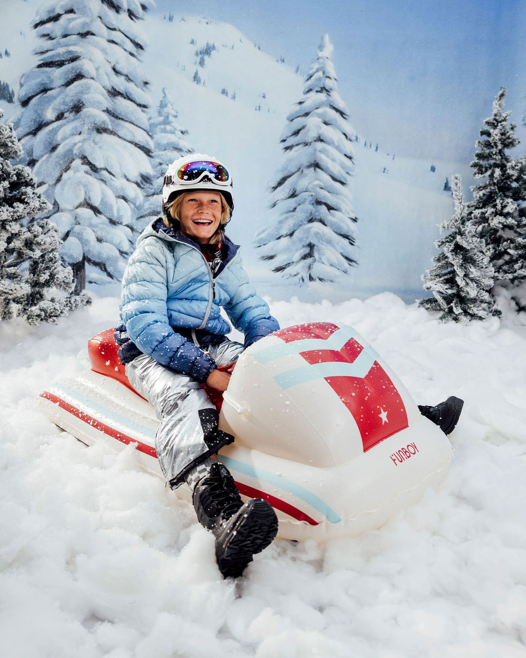 Kids Skimobile Snow Sled - Image 3