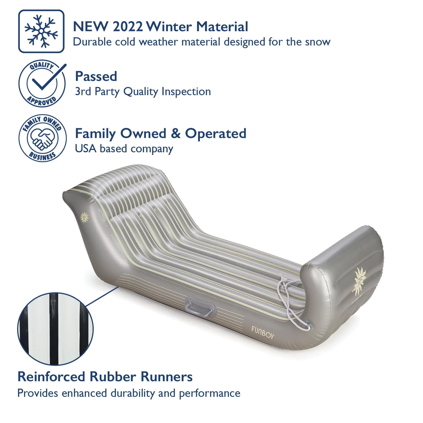Inflatable Sleigh Snow Sled - Image 6