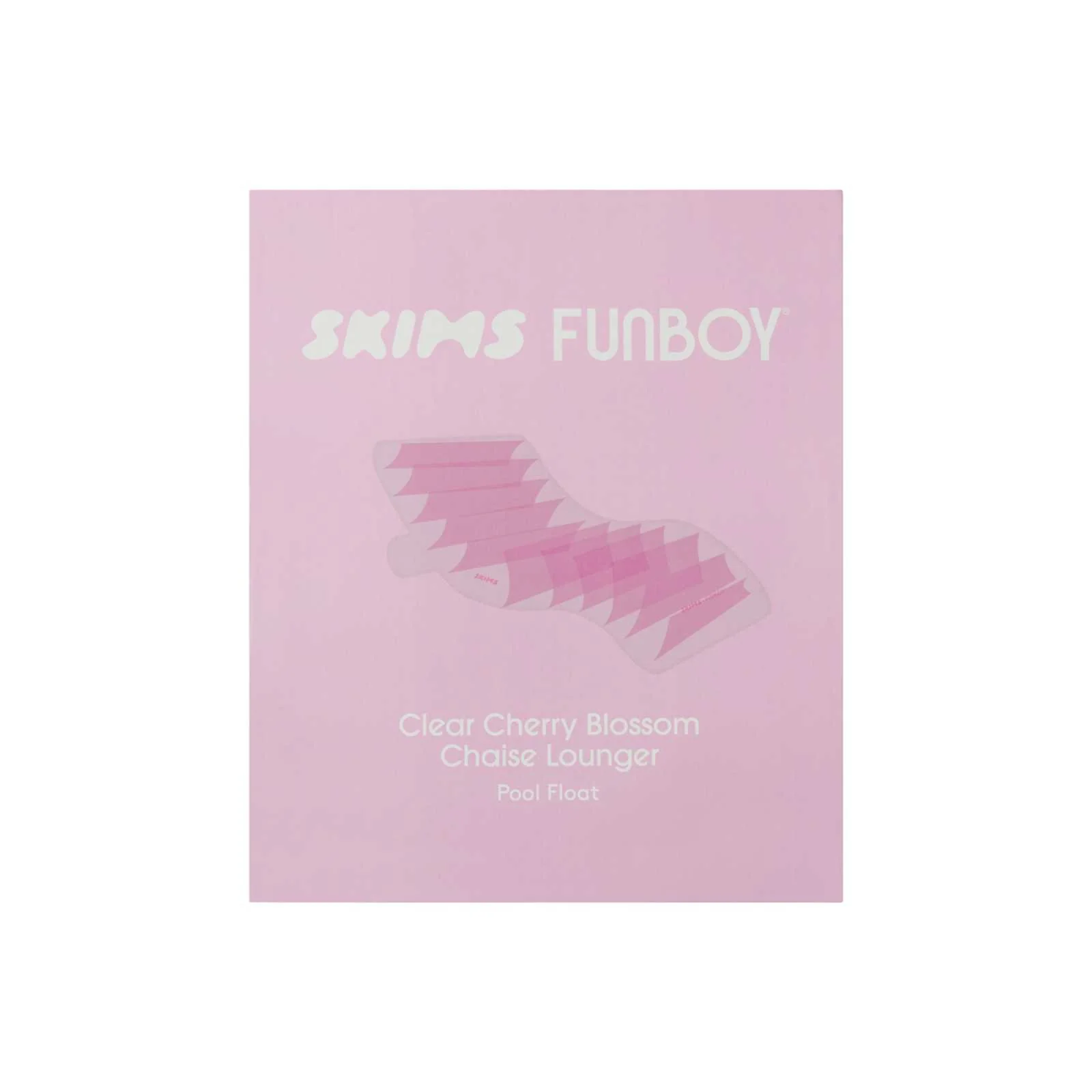 Cherry Blossom Clear Chaise Lounger - Image 3