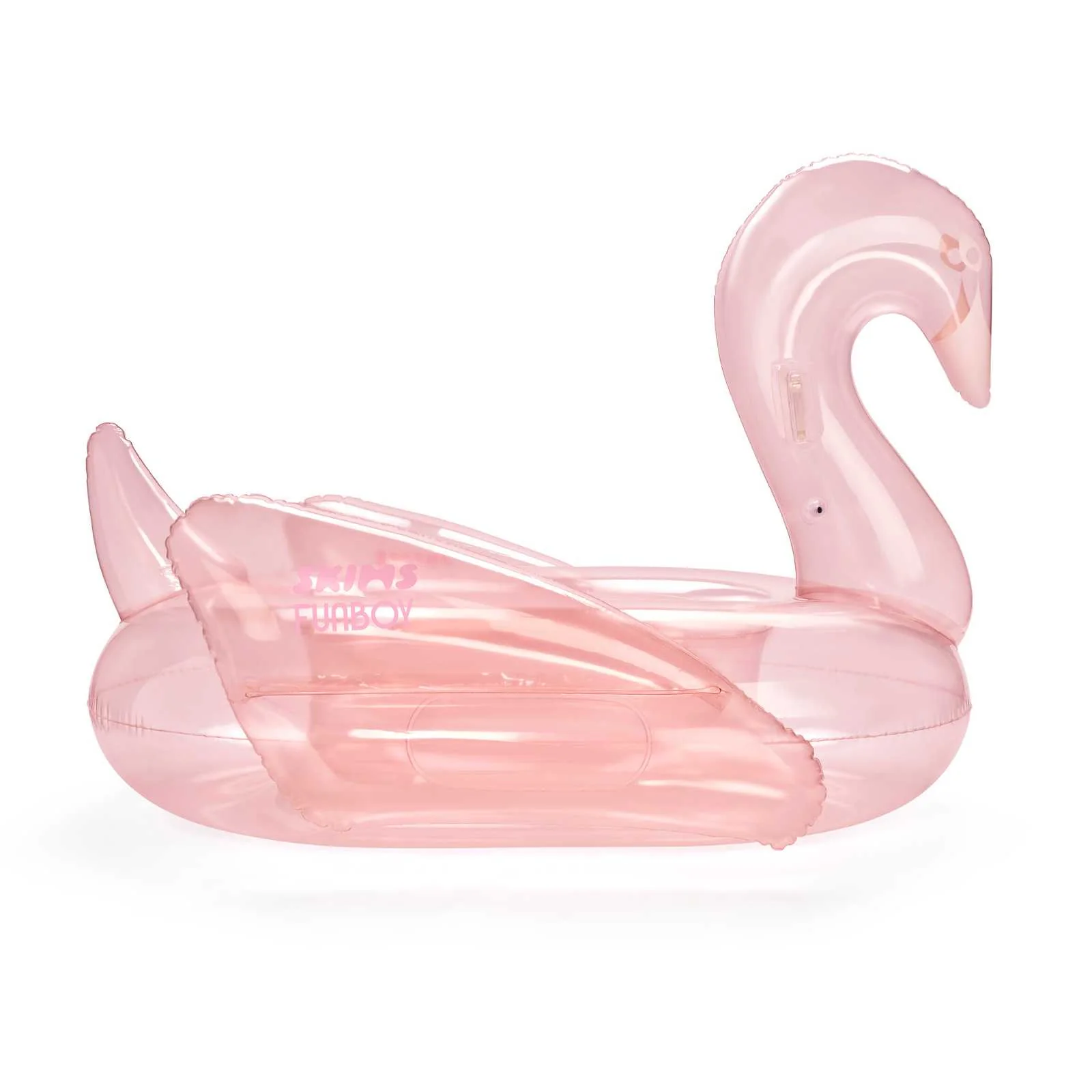 Cherry Blossom Clear Swan Pool Float - Image 5