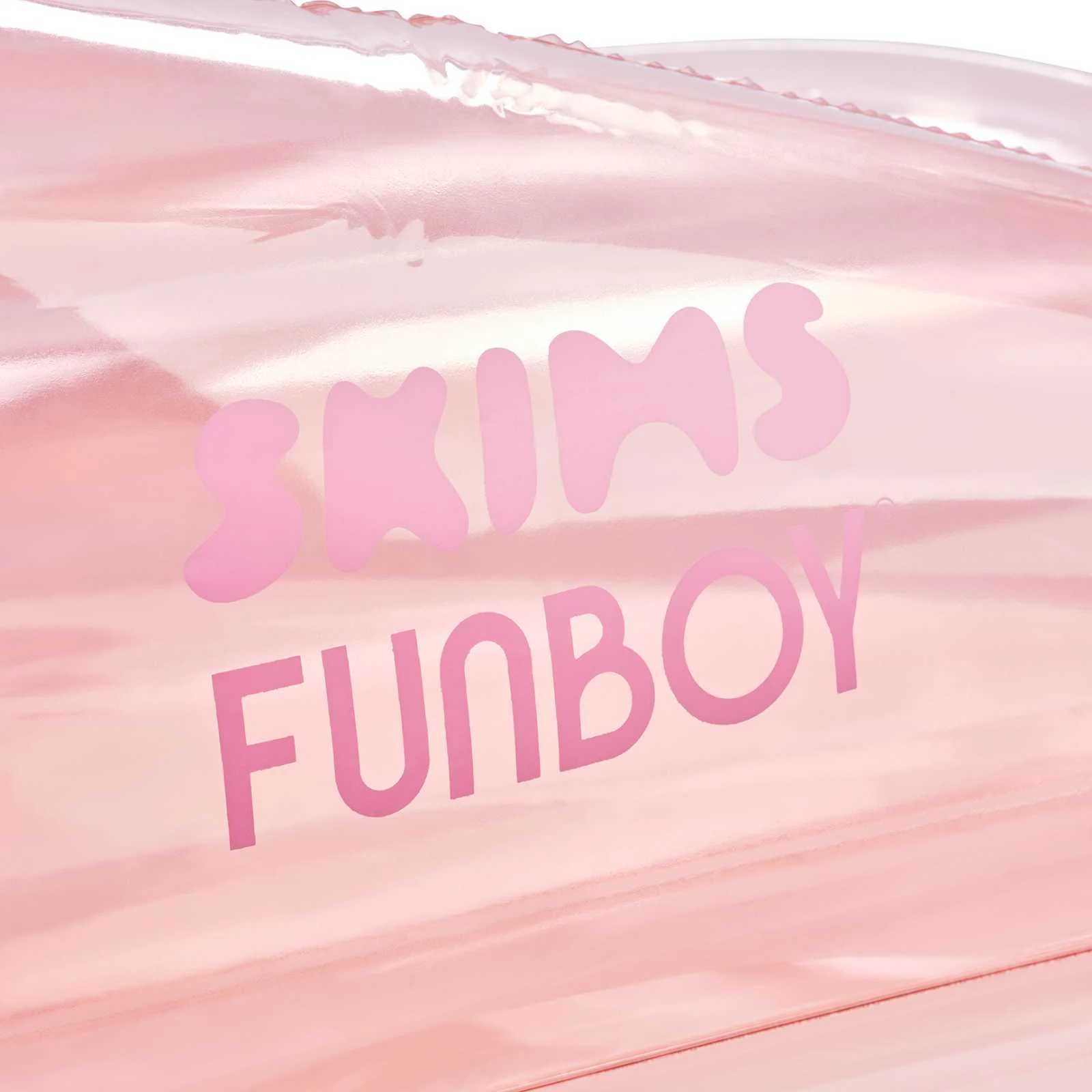 Cherry Blossom Clear Swan Pool Float - Image 6