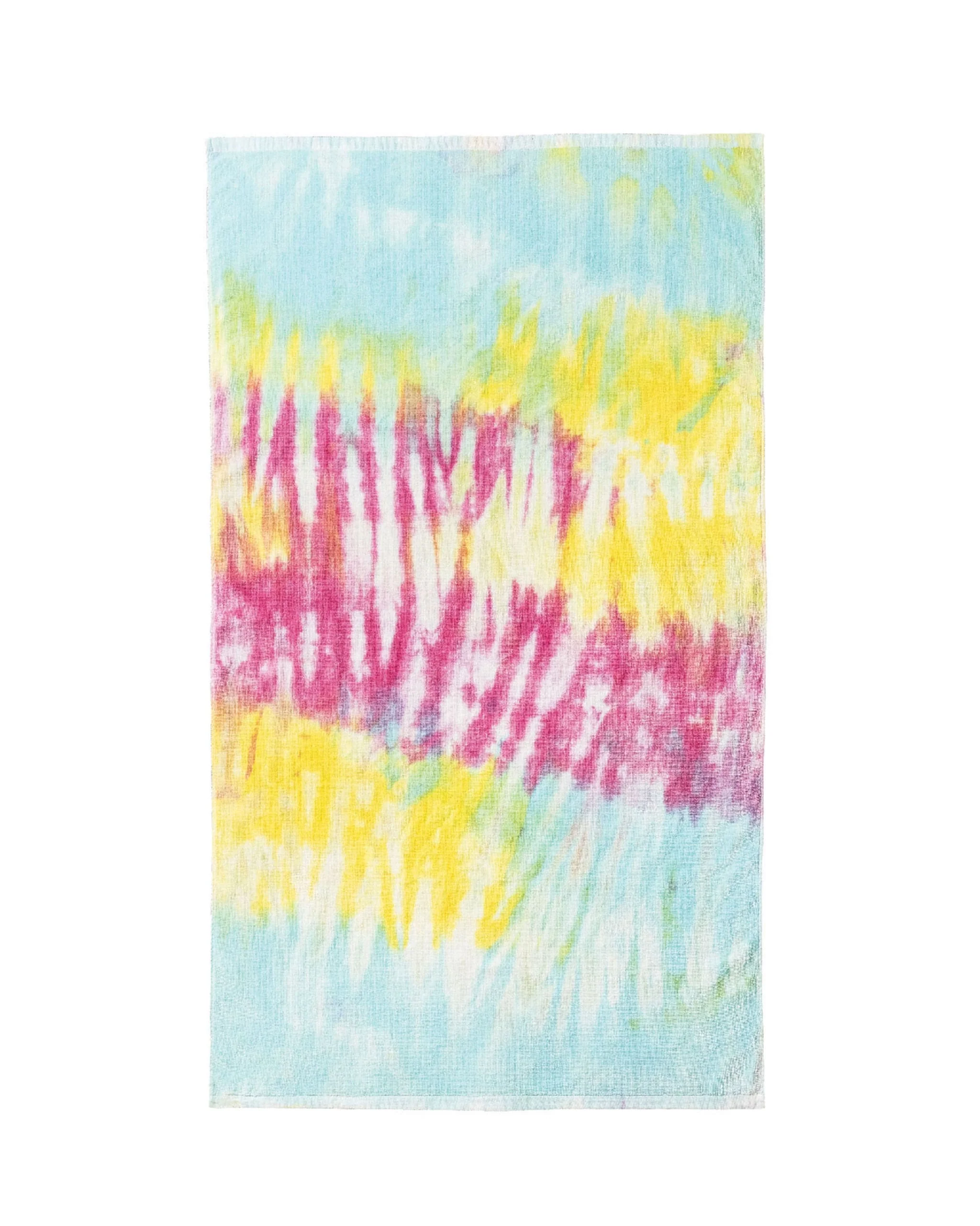 Tropical Tie Dye Towel