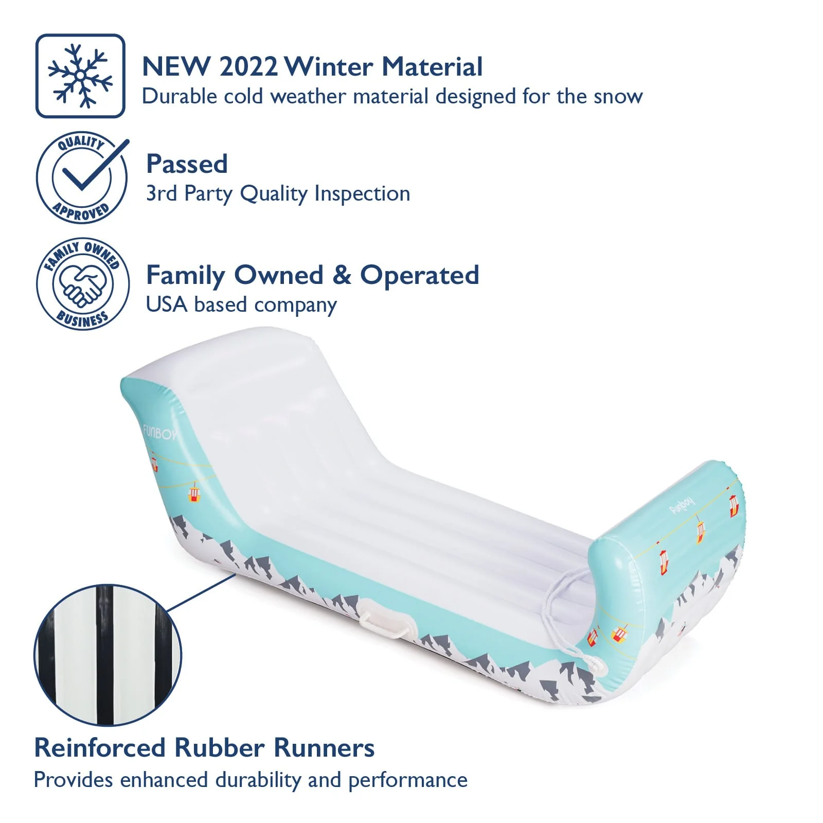 Inflatable Sleigh Snow Sled - Image 4